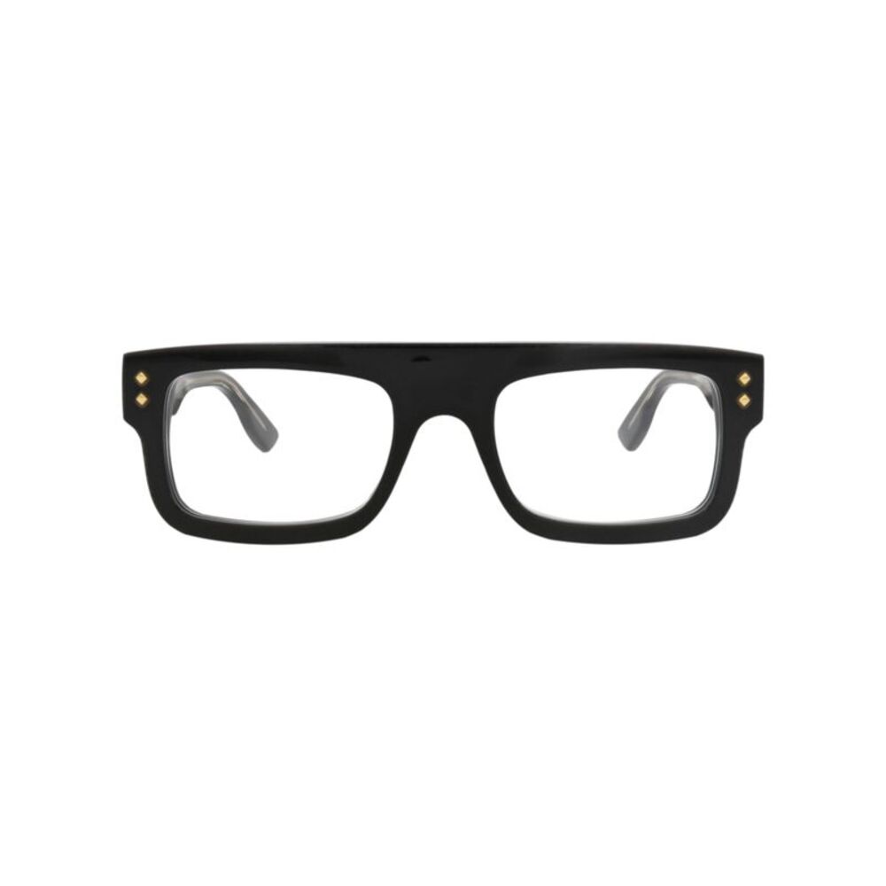 Gucci Square-Frame Acetate Optical Frames Black Mens